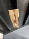 Modern wood plank led ceiling light