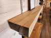 Mantel white oak 9.5"x4.5"x76" MTL105