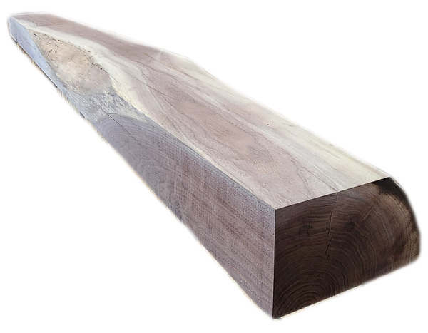 Mantel walnut 9"x4.5"x98" MTL147
