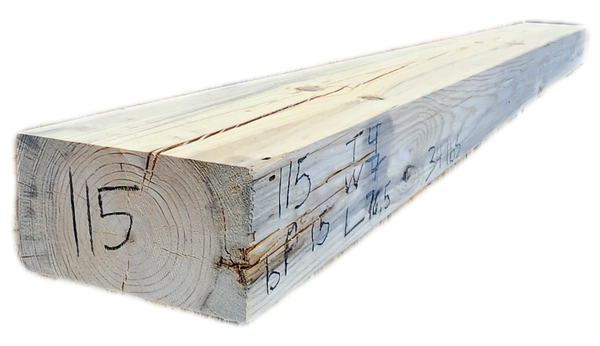 Mantel pine 7"x4"x76.5" MTL115