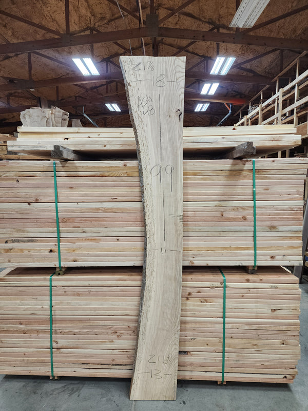 Ash 99"x11"x2" Ash48