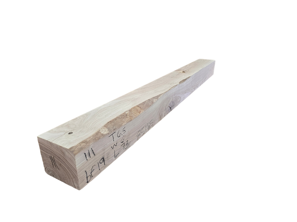 Mantel ash 6"x6.5"x73" mtl111