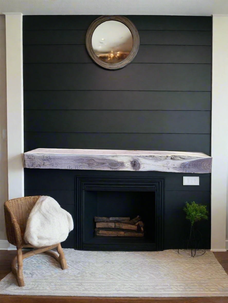Mantel walnut 9.5