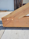 Square Beam King Post Truss 4/12-8/12 Pitch
