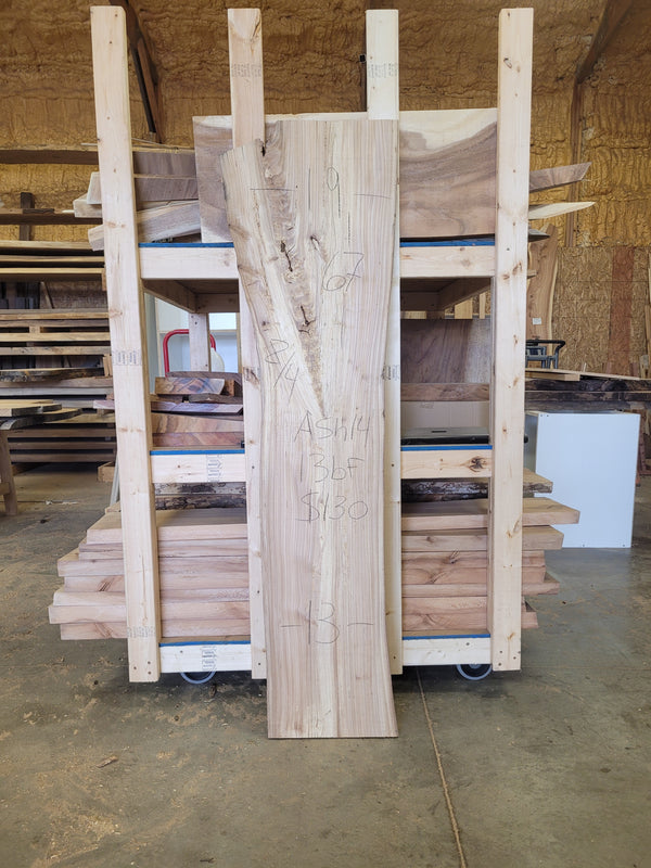 Ash 67"x15"x2" ash14