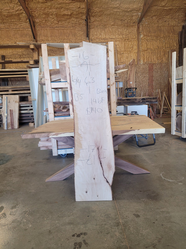 Birch 63"x17"x2" B5