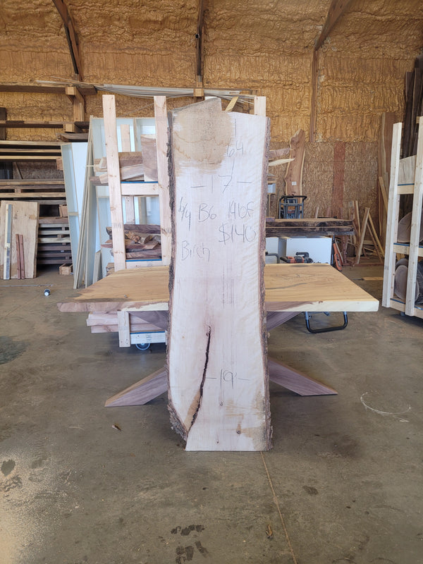 Birch 63"x18"x2" B6