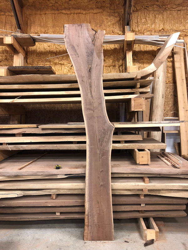 Walnut: 117" x 15" x 2" 35bf