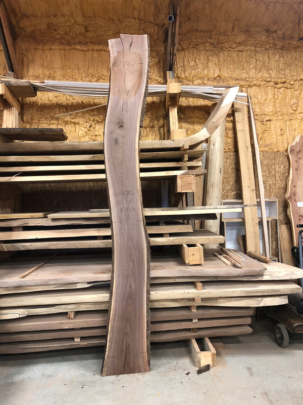 Walnut: 134" x 16" x 2" 35bf