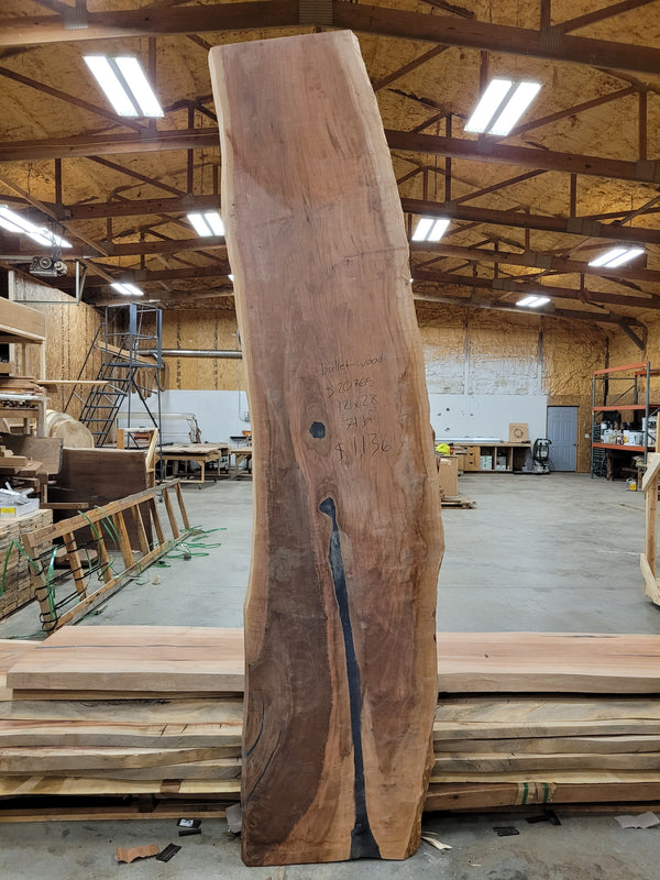 Bulletwood Slab: 121x28x 3"