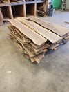 Pallet of 5/4 walnut charcuterie Lumber
