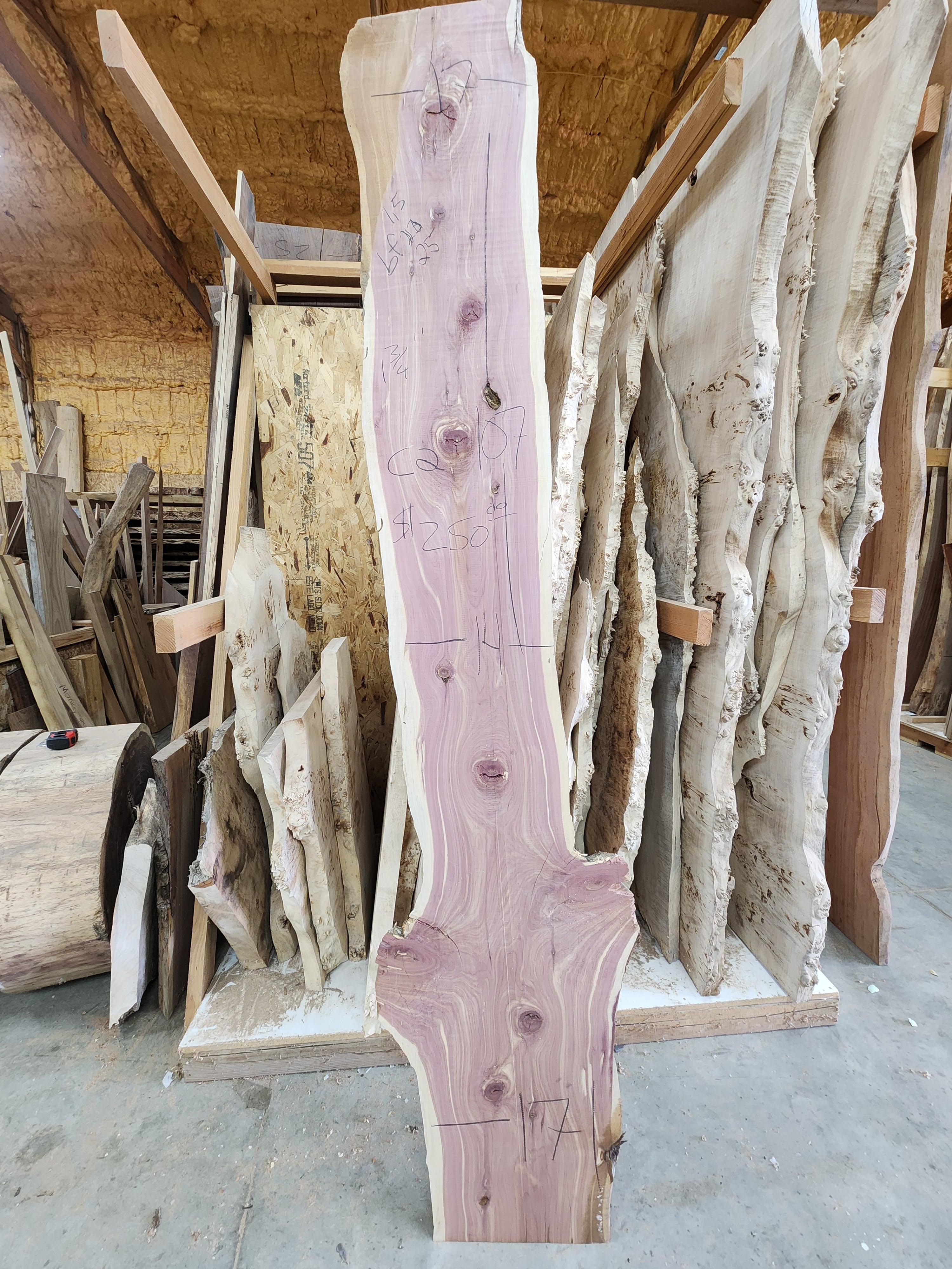 Cedar Slab 107