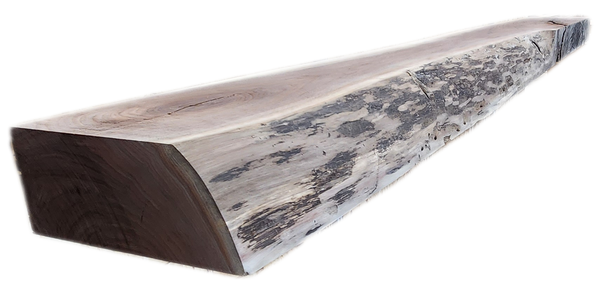 Mantel walnut 11"x4"100.5" mtl167