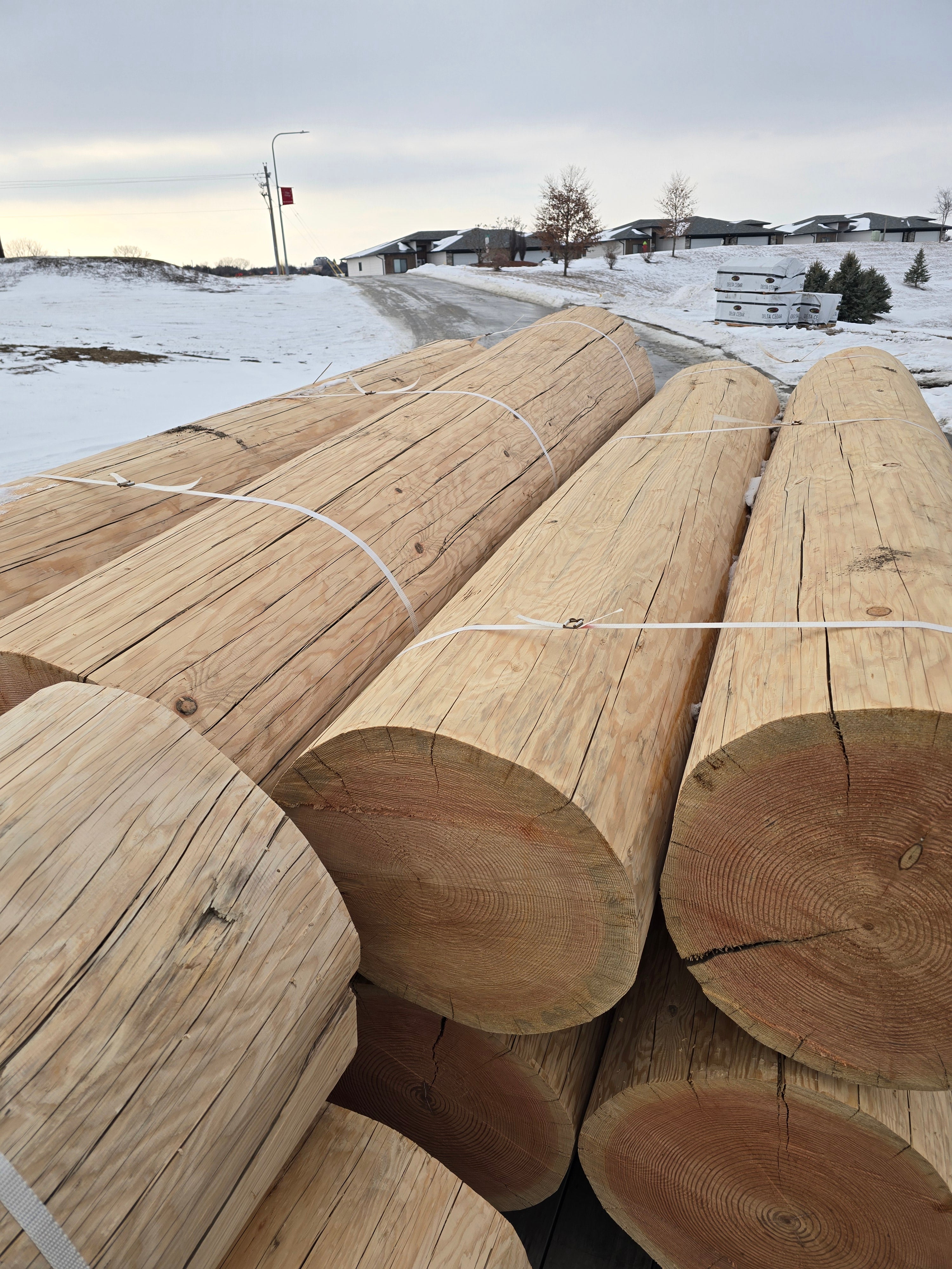 Round Log Timbers