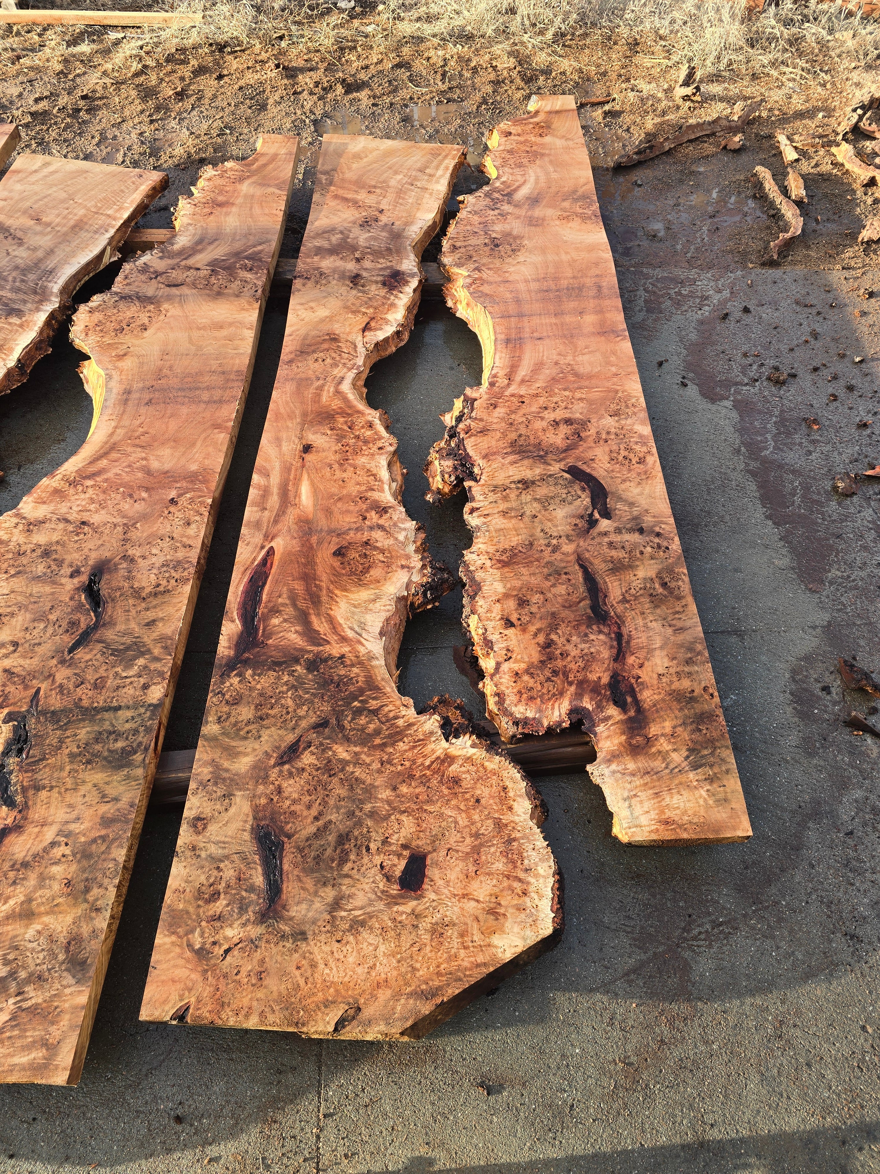Mappa Burl river table set mb2