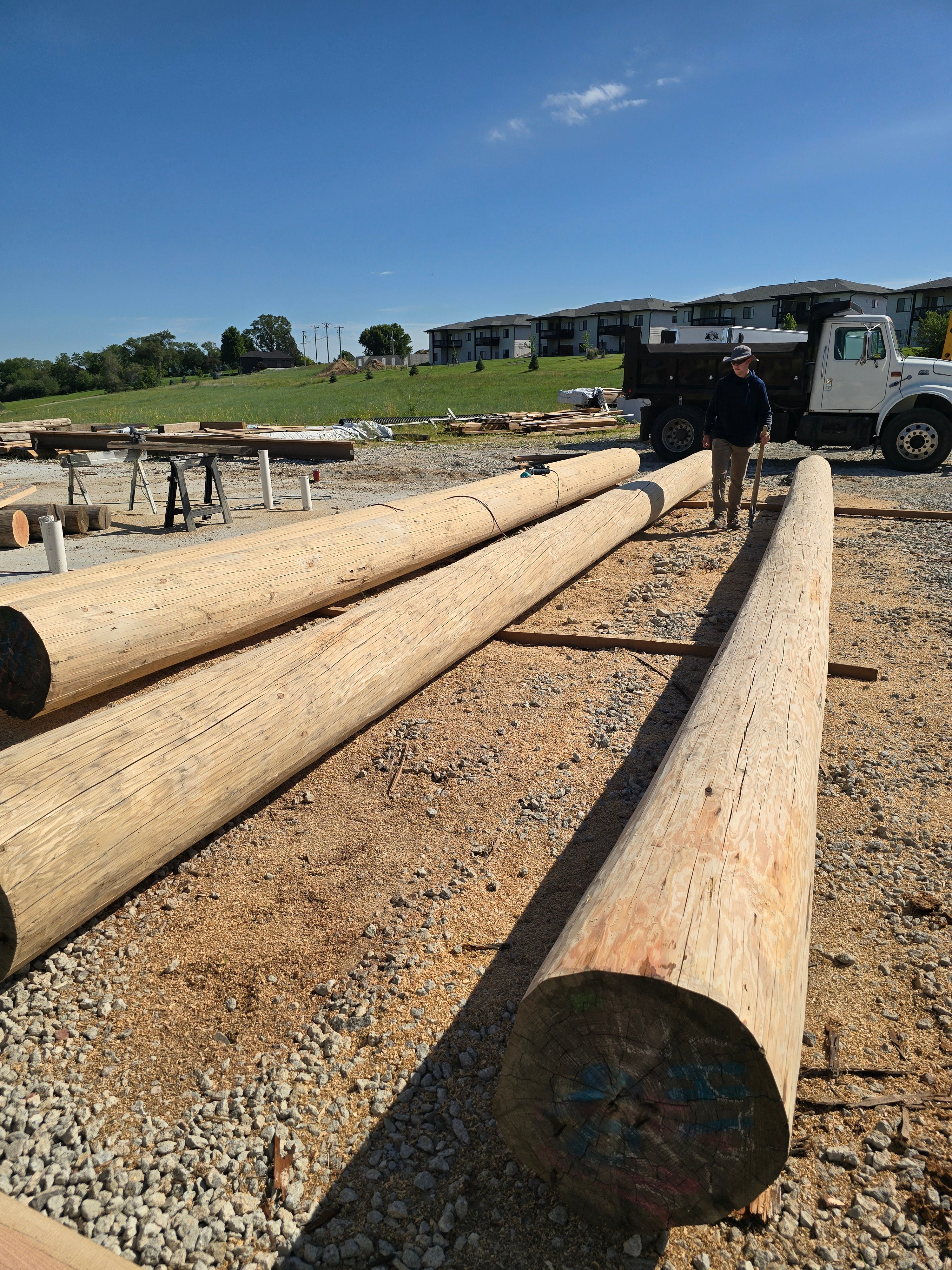 Round Log Timbers