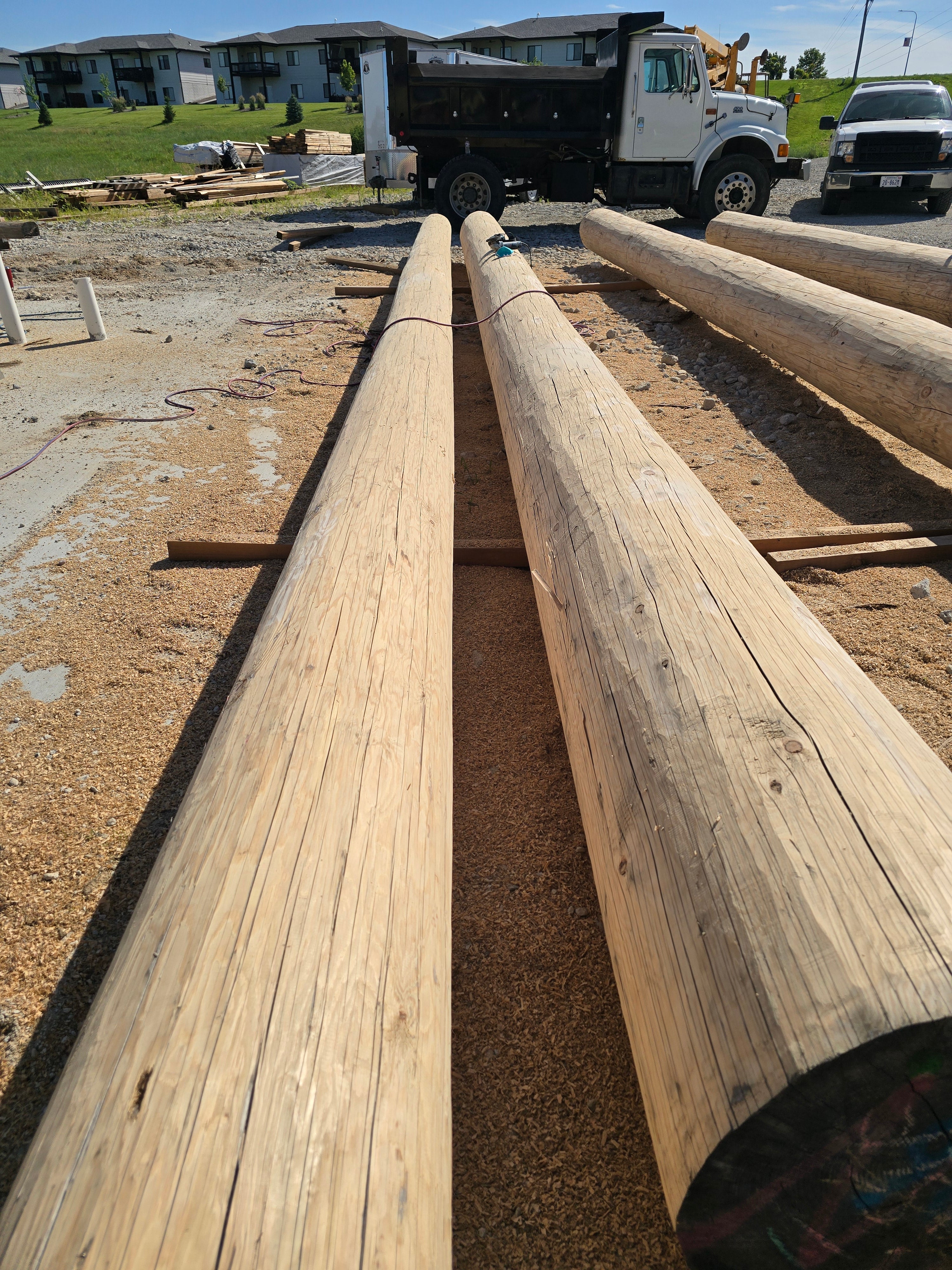 Round Log Timbers