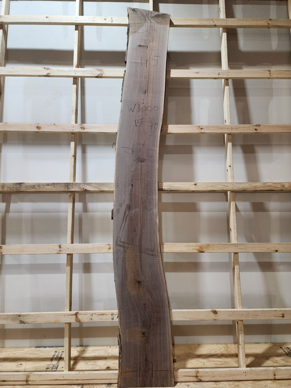 Walnut 145"X17"X2"