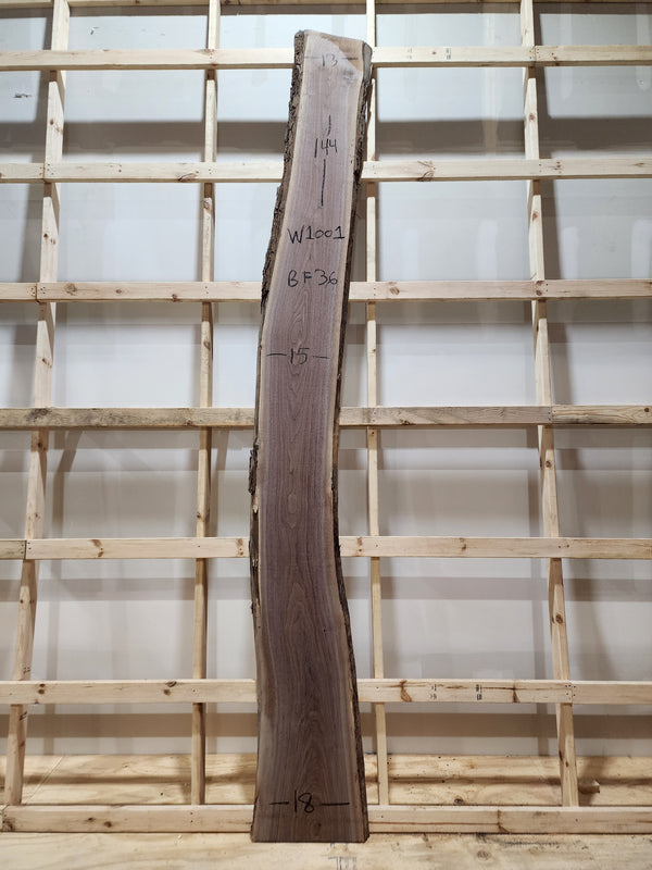 Walnut 144"X14"X2"