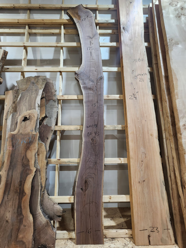 Walnut 175"X15"X2"