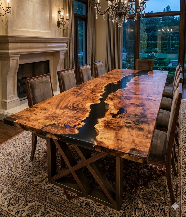 Mappa Burl river table set mbr6