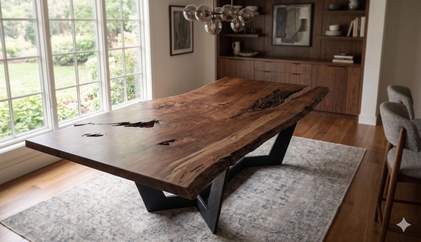Claro walnut 103"x42"x3" wclr7