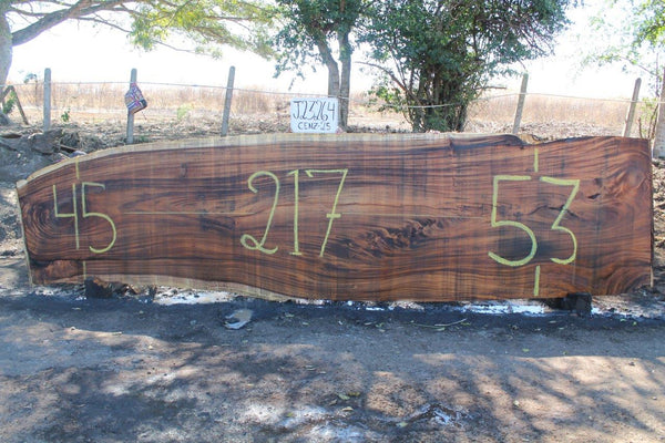 Monkey pod 217"x49"x3" J23264