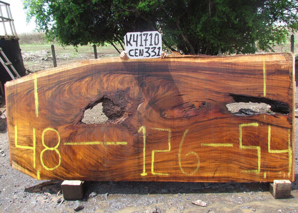 Monkey pod 126"x51"x2" K41710