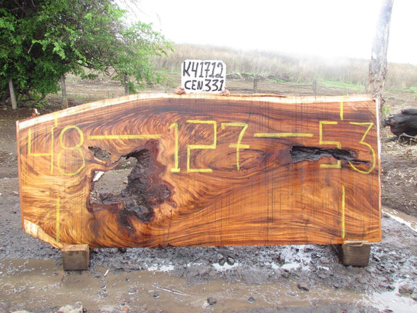 Monkey pod 127"x51"x2" K41712