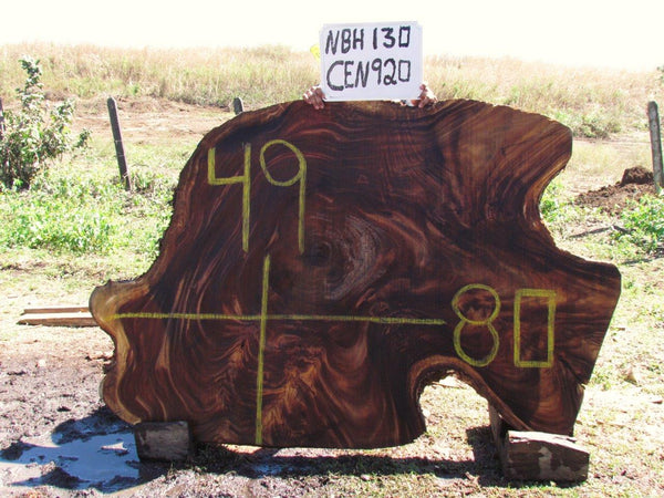 Monkey pod 80"x49"x3" NBH130