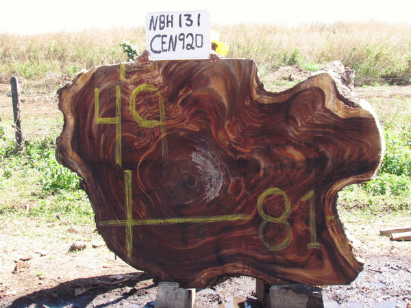 Monkey pod 81"x49"x3" NBH131