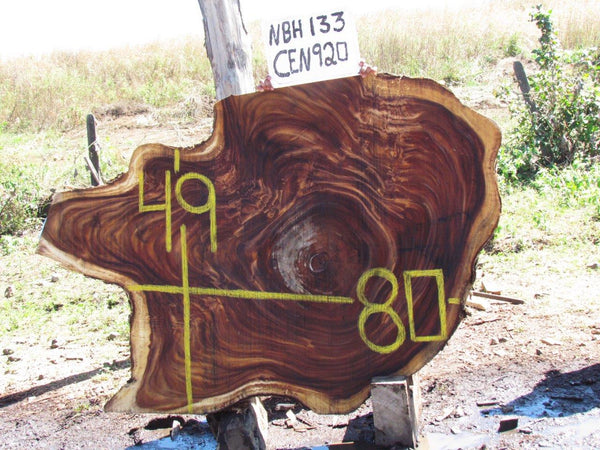 Monkey pod 80"x49"x3" NBH133