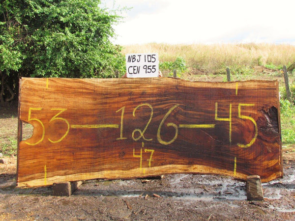 Monkey pod 126"x48"x3" NBJ105
