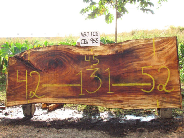 Monkey pod 131"x46"x3" NBJ106