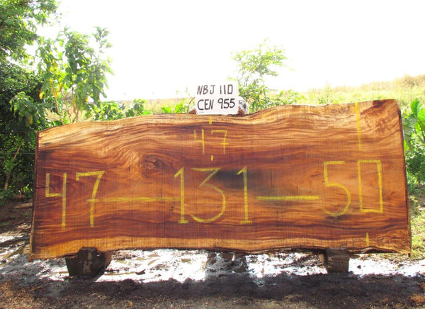 Monkey pod 131"x48"x3" NBJ110