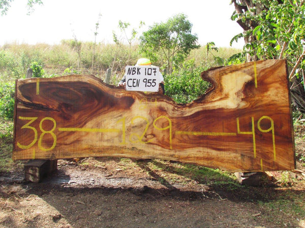 Monkey pod 129"x39"x2" NBK107
