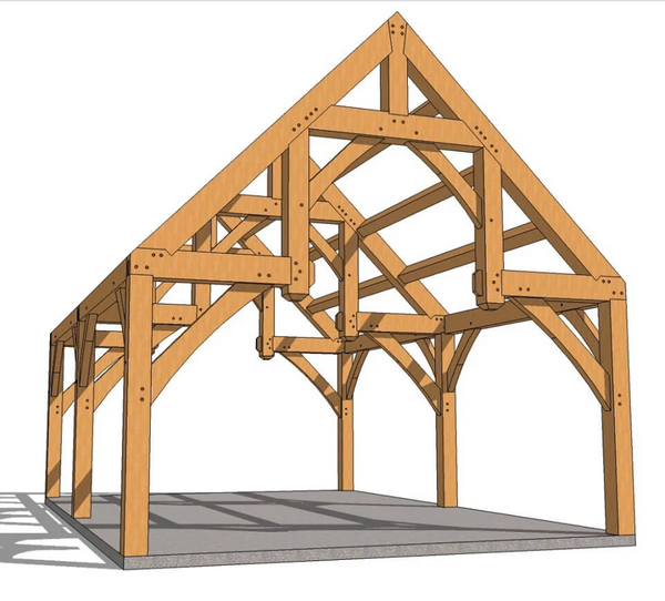 Hammer beam Pavilion 16x24