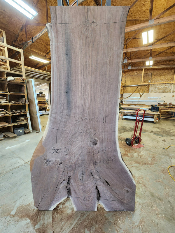 Walnut 112"X40"X3"