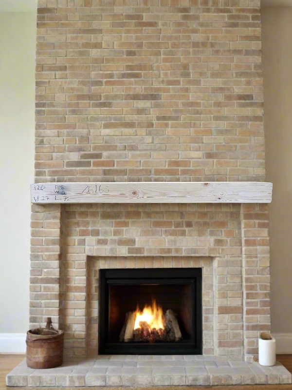 Mantel ash 9"x6"x72" mtl120