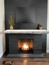 Mantel walnut 9.5"x4"x75" mtl153