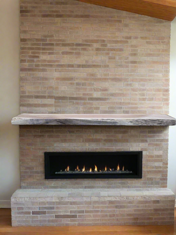 Mantel walnut 11"x4"105" mtl168