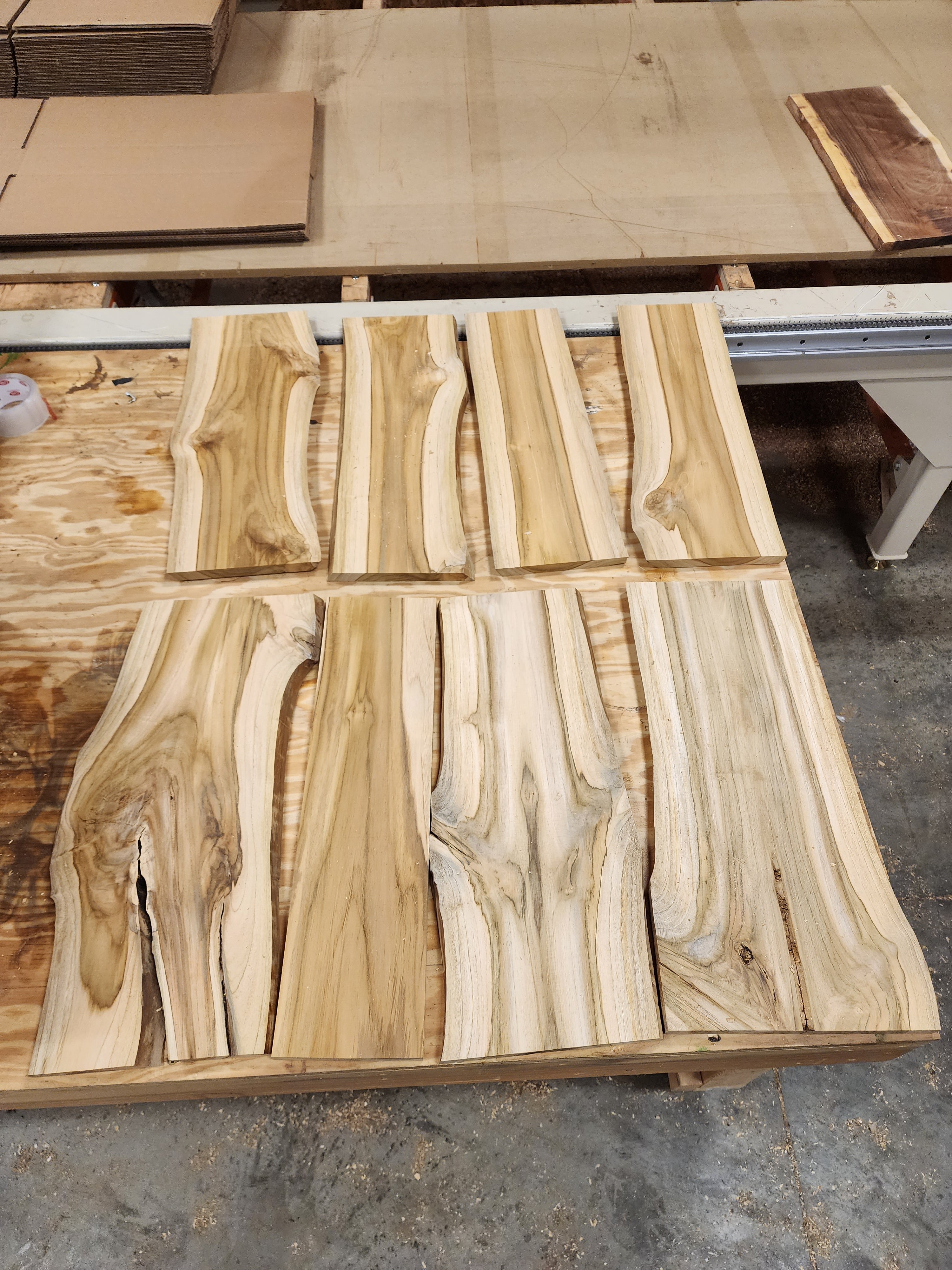 Live Edge Lumber - Pick In Store - Multiple Species Available