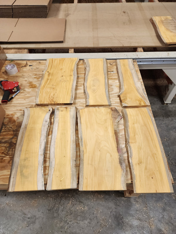 Live Edge Lumber - Pick In Store - Multiple Species Available